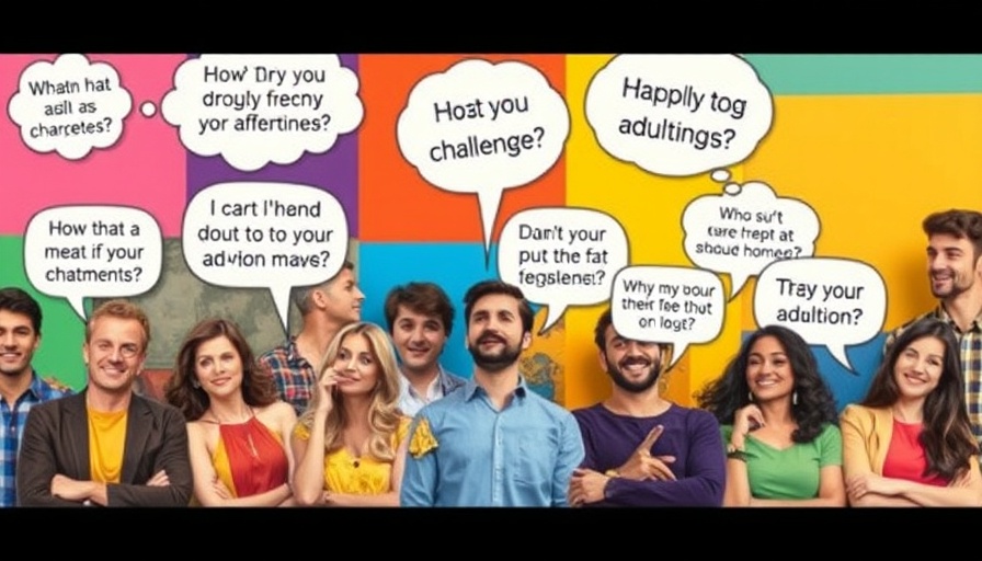 Collage of adulting class challenges with humorous text bubbles