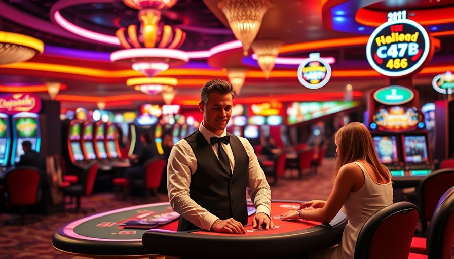 Gambler’s Edge on Wall Street: Casino blackjack game with asset overlay.