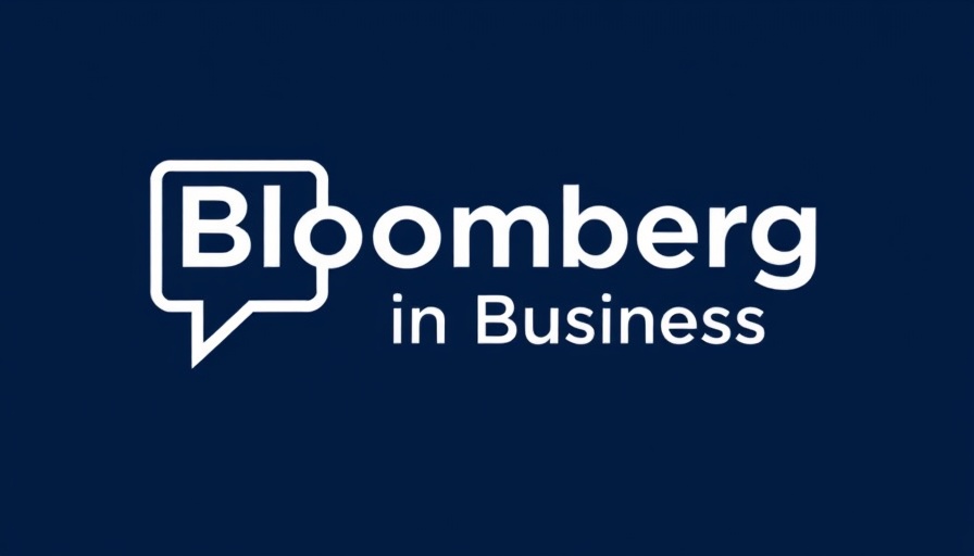 Stylized logo for Bloomberg Masters in Business podcast.