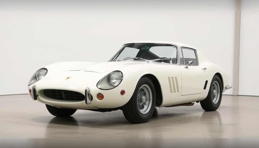 This Is the Only Ferrari 250 GTO Painted White at the Factory. It’s Now Heading to Auction.