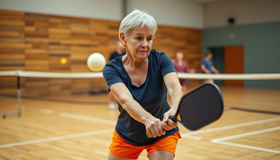 Pickleball players in action on Philadelphia indoor courts.