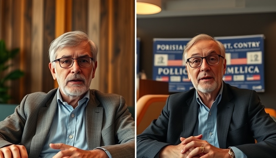 Video call image showing two people discussing California redistricting special election.