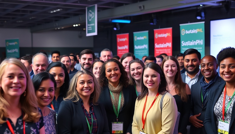 Diverse group at SustainPHL event, SEPTA funding advocacy celebrated.