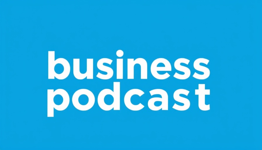 Stylized business podcast logo on blue background - Reimagining the Economy for Top Earners.