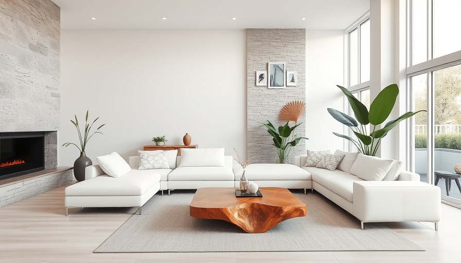 Sam Simon's contemporary home for sale features a modern living room with elegant decor.