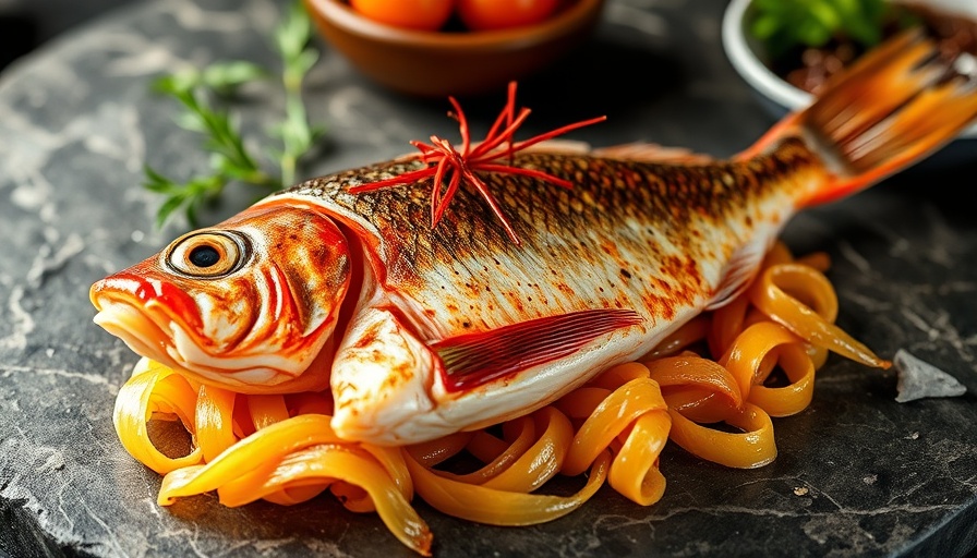 Aromatic fish dish at one of the best new restaurants in Philadelphia.