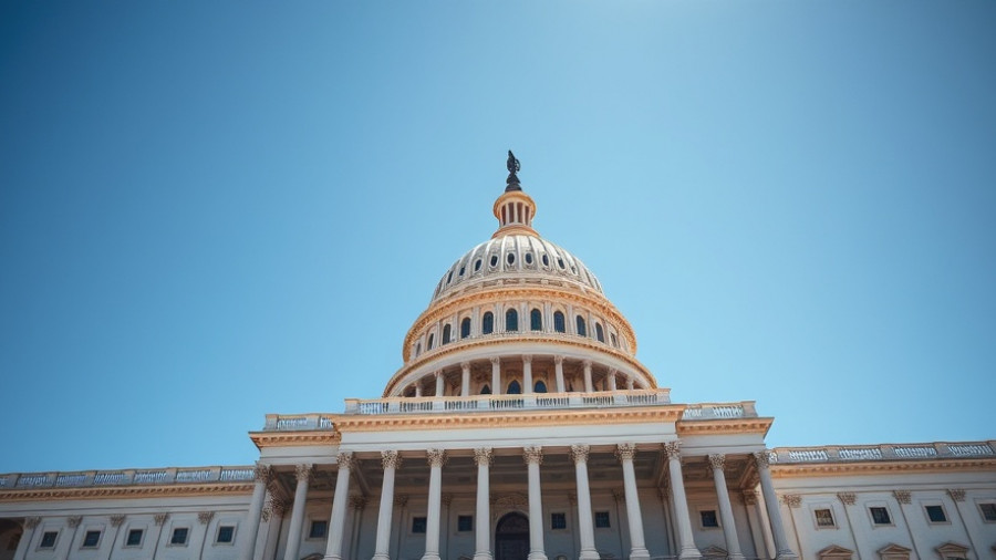 REPAIR Act debate: View of United States Capitol building.