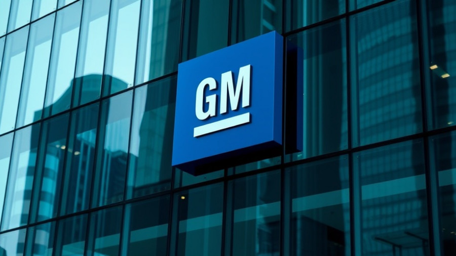 GM logo on building facade, reflecting cityscape, related to NHTSA expands probe GM vehicles.