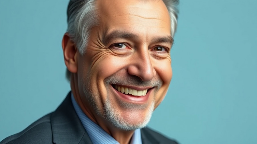 Professional portrait of smiling man highlighting insurance company tactics.