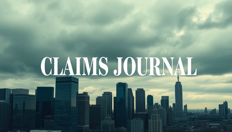Claims Journal overlay on urban skyline discussing NHTSA Nissan engine failure probe.