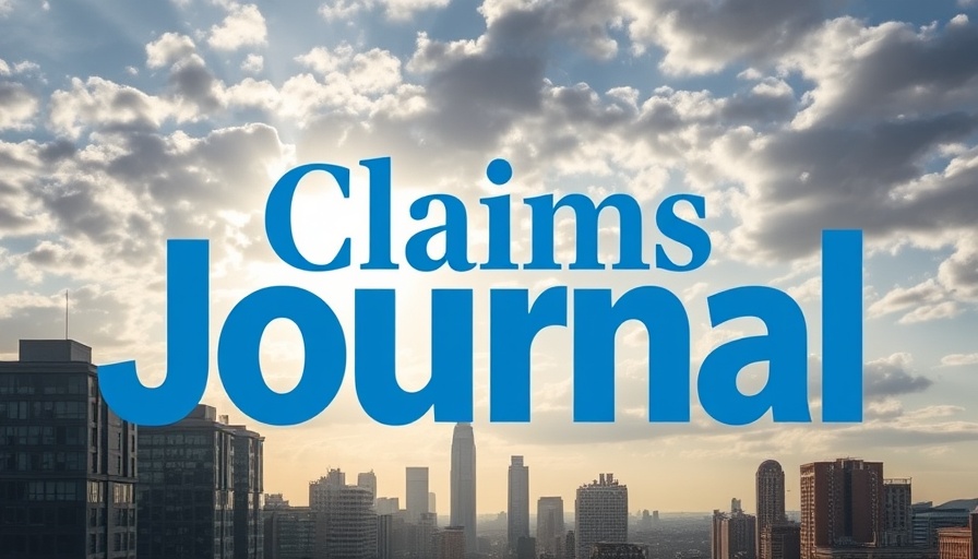 Claims Journal cover highlighting insurance claim process.