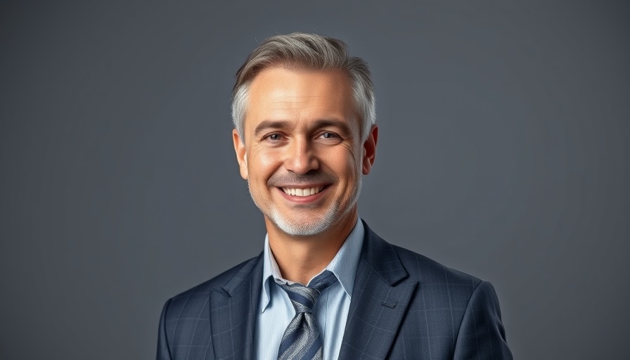 Confident middle-aged man in suit, related to insurance company tactics