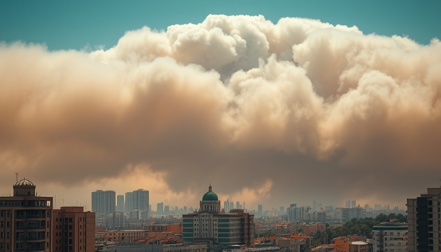 Gigantic dust storm cloud over city, does insurance cover dust storm damage