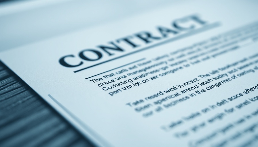 Public adjuster fees compliance in contract document close-up.