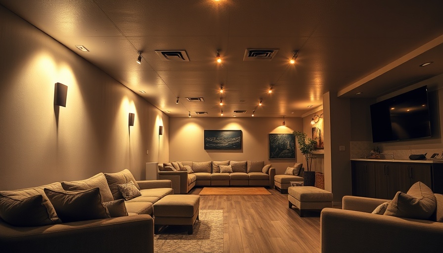 Modern basement lighting solutions for dark basements