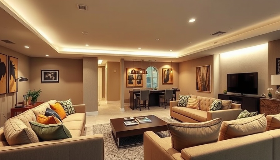 Stylish basement conversion ideas for modern living space.