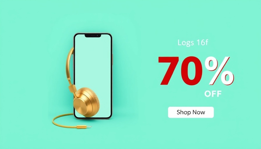 Colorful ad for Amazon showing discount deals