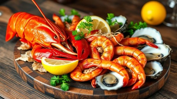 Canadian seafood cooking techniques: lobster and prawns.