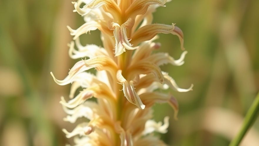 Macro shot of Eastern Prairie Fringed Orchid highlighting conservation efforts for native plants.