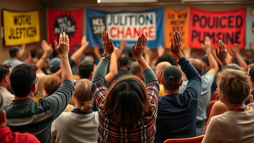 Passionate tenants advocate for Wohnqualität and Mitbestimmung at a community meeting.