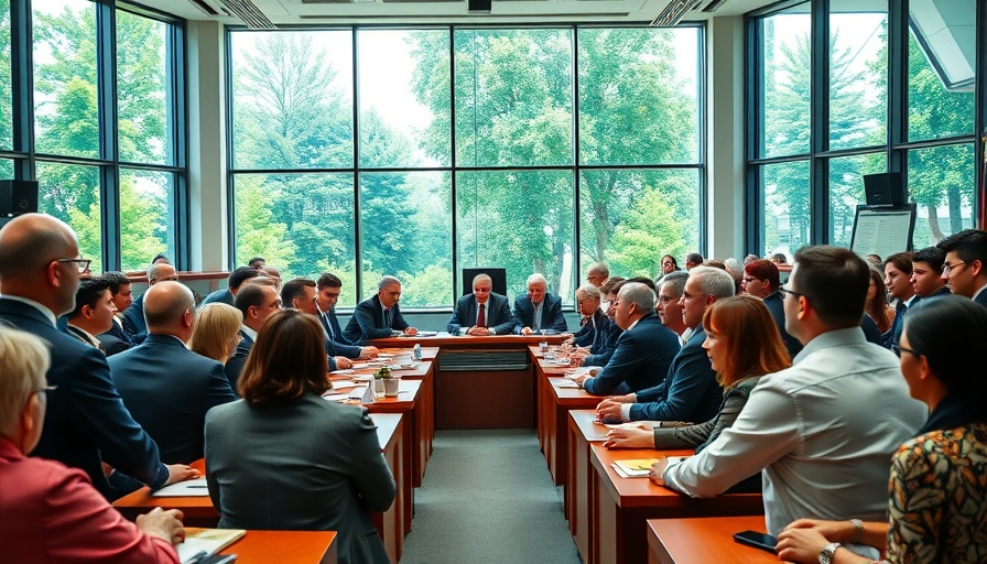 Frauen in der Kommunalpolitik Schleswig-Holstein in a vibrant assembly discussing.