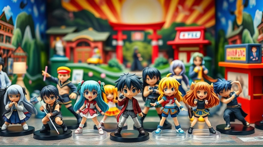 Battle Game Heroes figures in themed dioramas, collectible display.