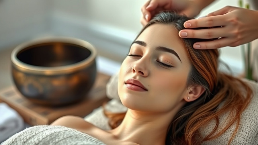 Relaxing Klangreise im Vabali Spa Hamburg with sound bowls.