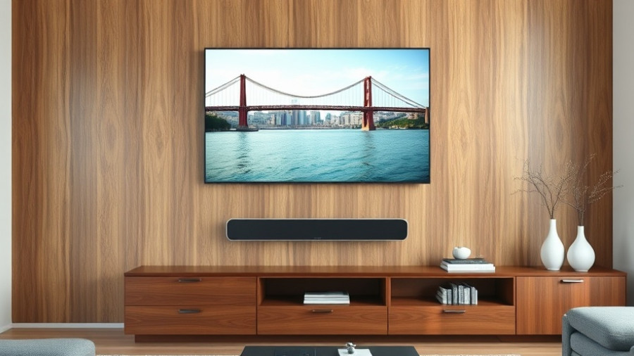 Test der Sonos Arc Soundbar in modern living room setup.