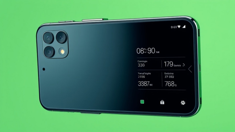 Xiaomi 15 Ultra Profi-Kamera with Leica lens on green background.