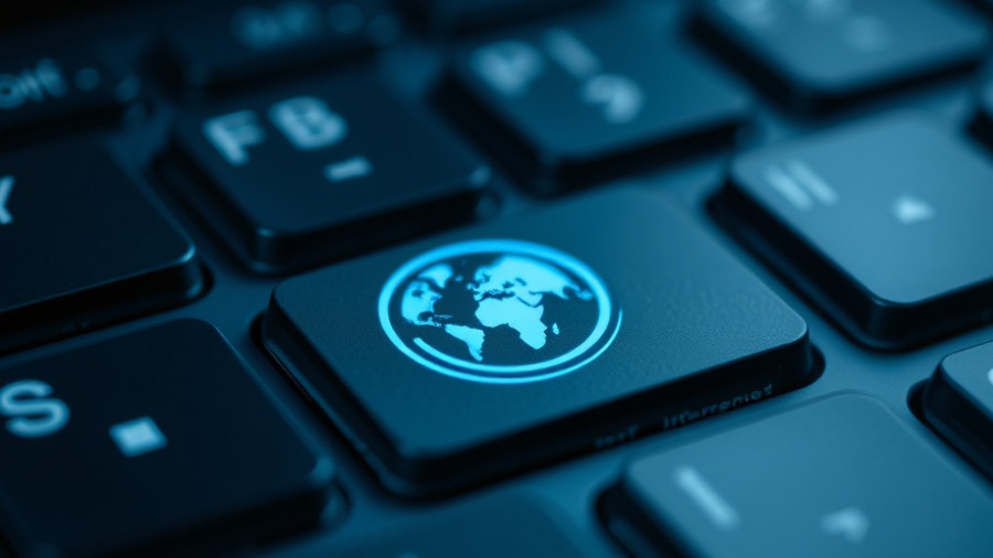 Close-up of internet button on keyboard highlighting Brash-Exploit Sicherheitsanfälligkeit.