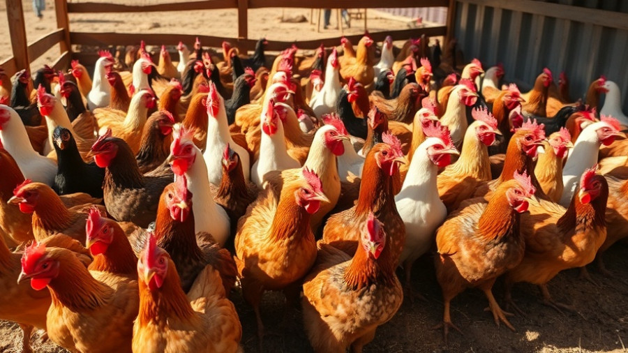 Vogelgrippe Stallpflicht Geflügelhalter: diverse flock of chickens in a coop.