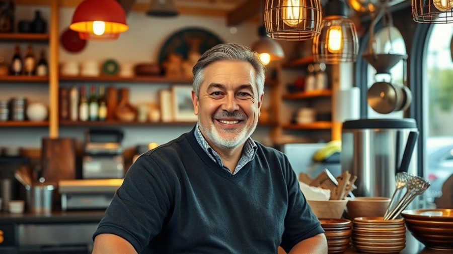 Friendly man in restaurant interior, Ostsee-Gastronomen kämpfen ums Überleben.