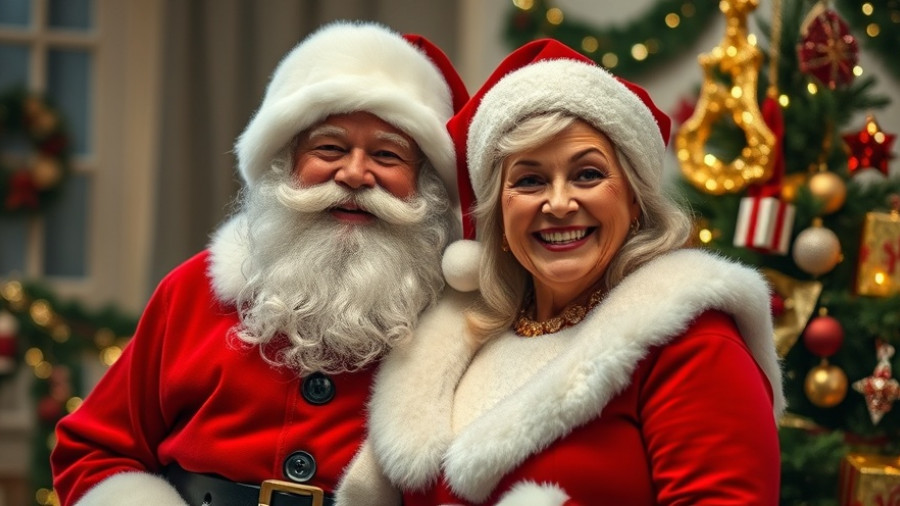 Weihnachtsmann and Mrs. Claus spreading cheer in Bad Oldesloe care home.