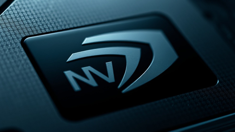 Nvidia Blackwell-Chip featured with the Nvidia logo on a dark background.
