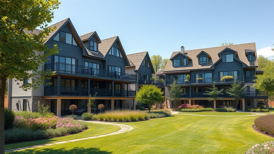 Modern apartments in Hamburg Speckgürtel area with green surroundings.