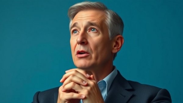 Hackerparagraphen Reform discussion by mature person in thoughtful pose.