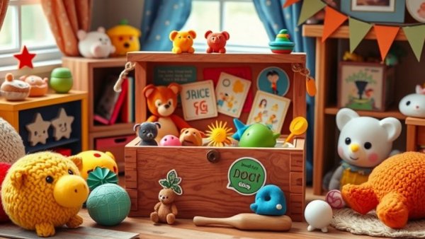 Interaktives Hörbuch für Kinder setup with colorful illustrations.