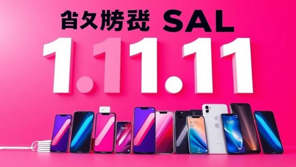 Singles Day Smartphone Angebote featuring 11.11 sale and phones.