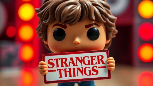 Personalisierte Pop! Yourself-Figuren showcased with vibrant background.