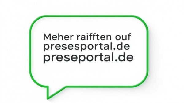 Gigabit-schnelles Internet Stormarn: Presseportal link in green speech bubble