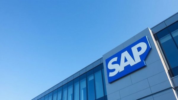 SAP building facade under clear sky, SAP EU-Wettbewerbsverfahren optimistisch