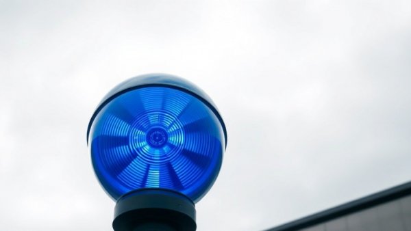 Emergency police siren indicating Trickdiebstahl durch falsche Handwerker.