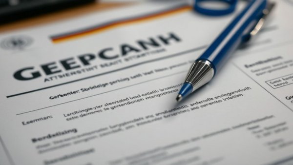 Broadcasting documents with pen for Rundfunkreform Brandenburg