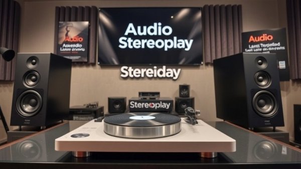 AUDIO+stereoplay 01/2026 promotional image with audio equipment.