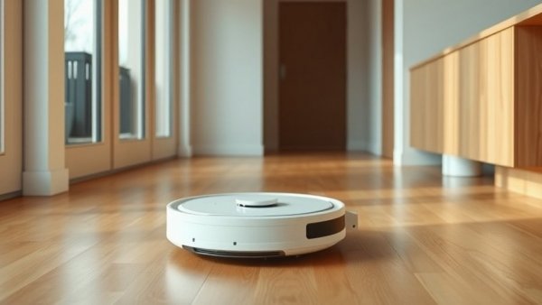 Xiaomi Saugroboter S40 und S40 Pro on a wooden floor with dock.