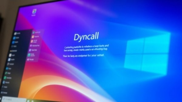 KI-gestützte Windows Recall-Suche mit buntem Desktop-Hintergrund.