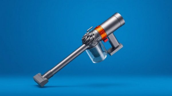 Dyson V11 Advanced Angebote vacuum on blue background