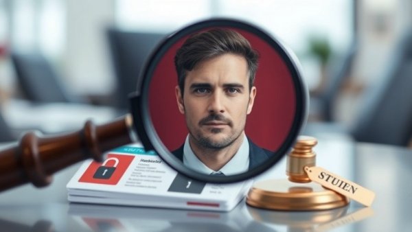 Pseudonymisierung Datenschutz concept with ID cards and gavel, illustrating data security concerns.