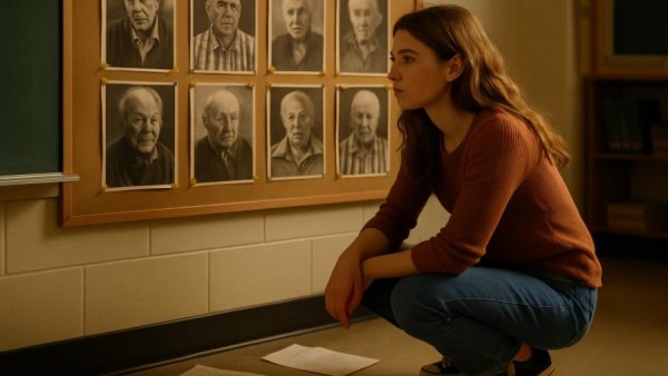 Bargteheider Schüler engage with Holocaust history in classroom setting.