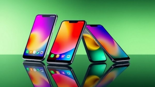 Honor Magic 8 Pro Akkulaufzeit: two modern smartphones on a reflective surface.